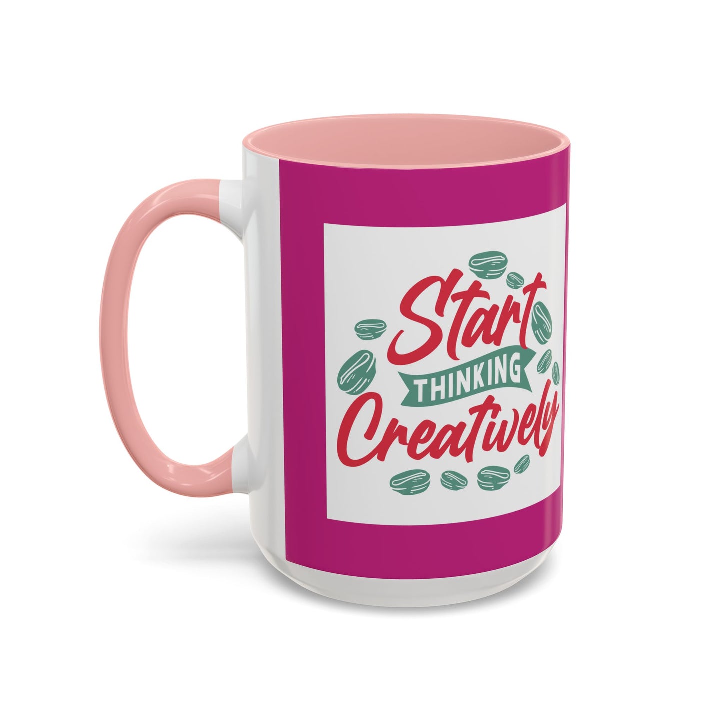 Start Thinking Accent Coffee Mug (11, 15oz)