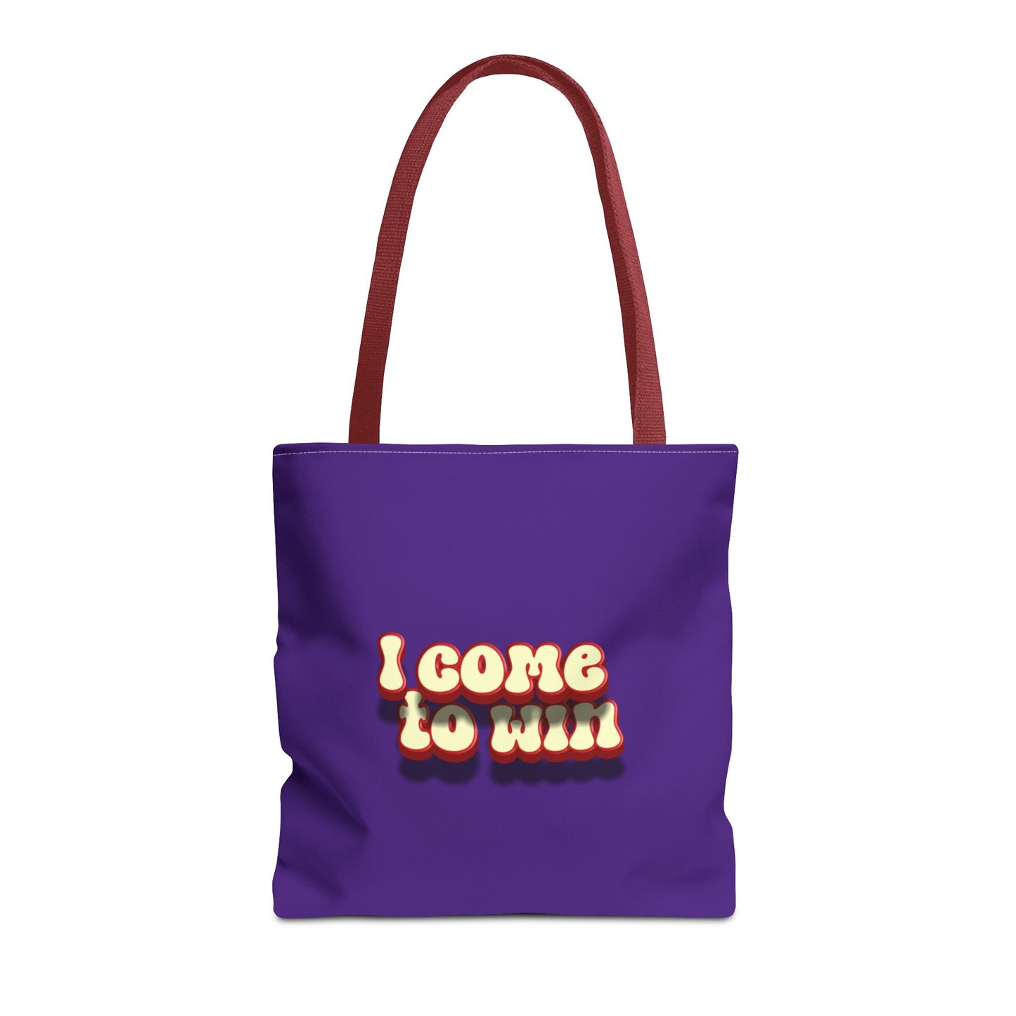 I Come To Win Tote Bag (AOP)