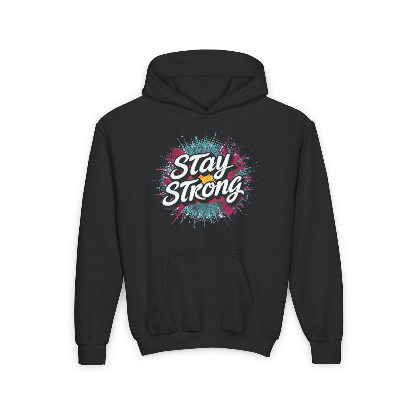 Stay Strong Youth Heavy Blend Hooded Sweatshirt
