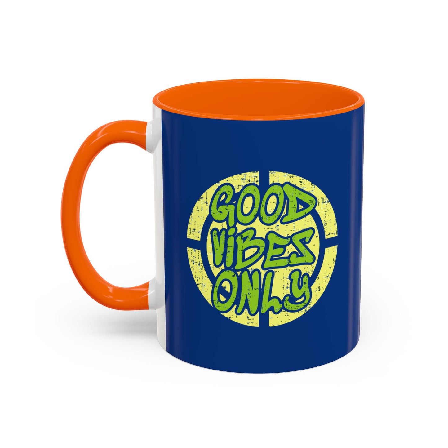 Good Vibes Only Accent Coffee Mug (11, 15oz)