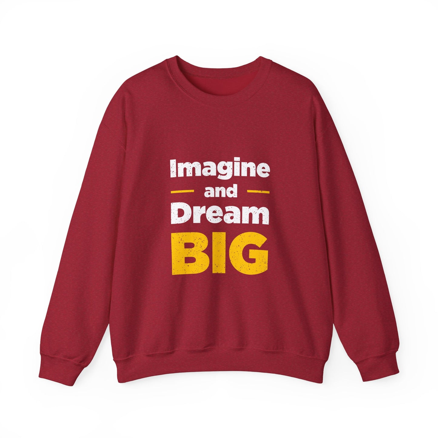 Imagine And Dream Big Unisex Heavy Blend™ Crewneck Sweatshirt