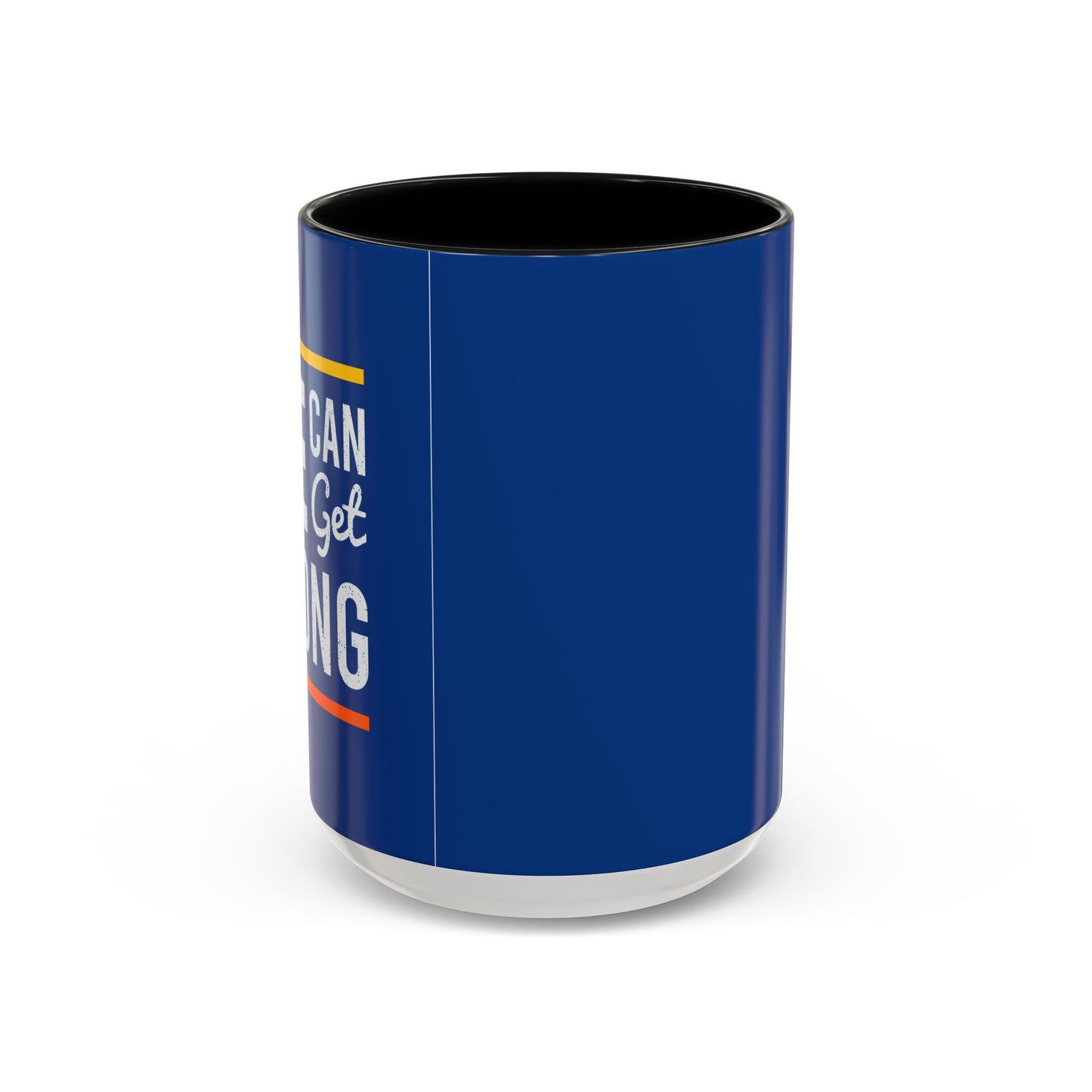 We Can Get Along Accent Coffee Mug (11, 15oz)