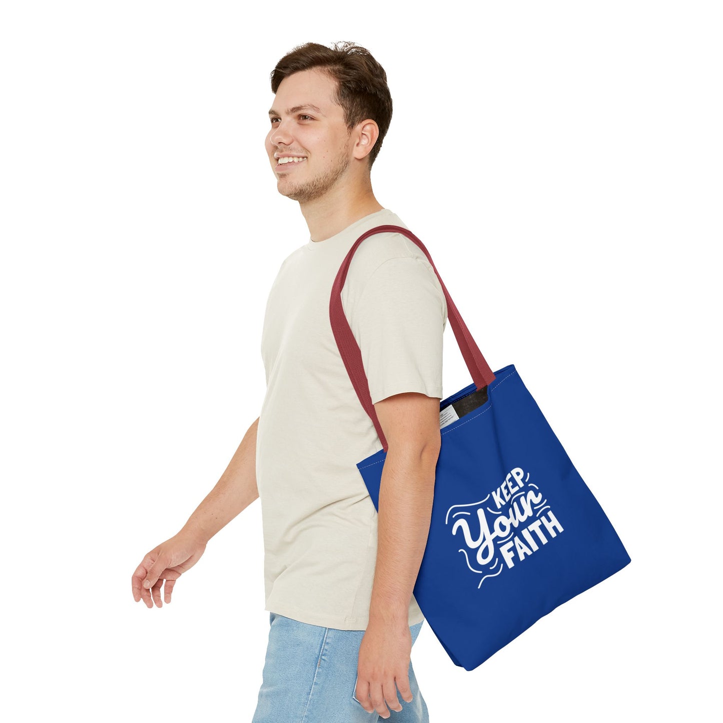 Keep Your Faith Tote Bag (AOP)