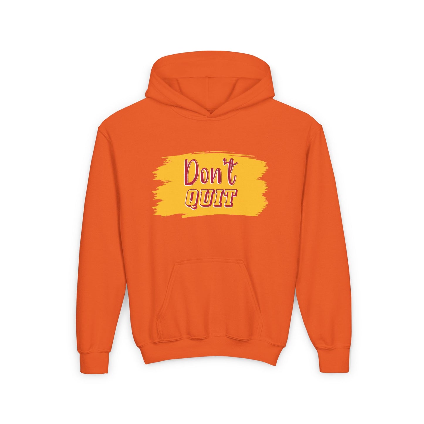 Don't Quit Youth Heavy Blend Hooded Sweatshirt