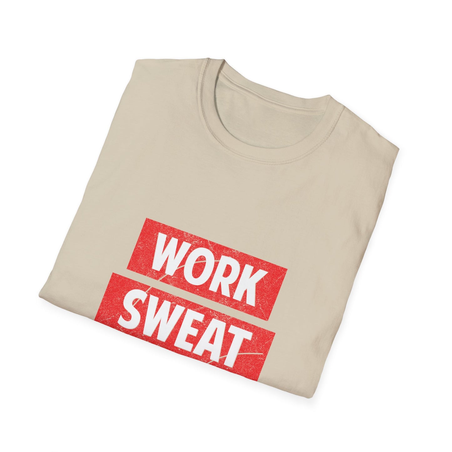 Work Sweat Achieve Unisex Softstyle T-Shirt