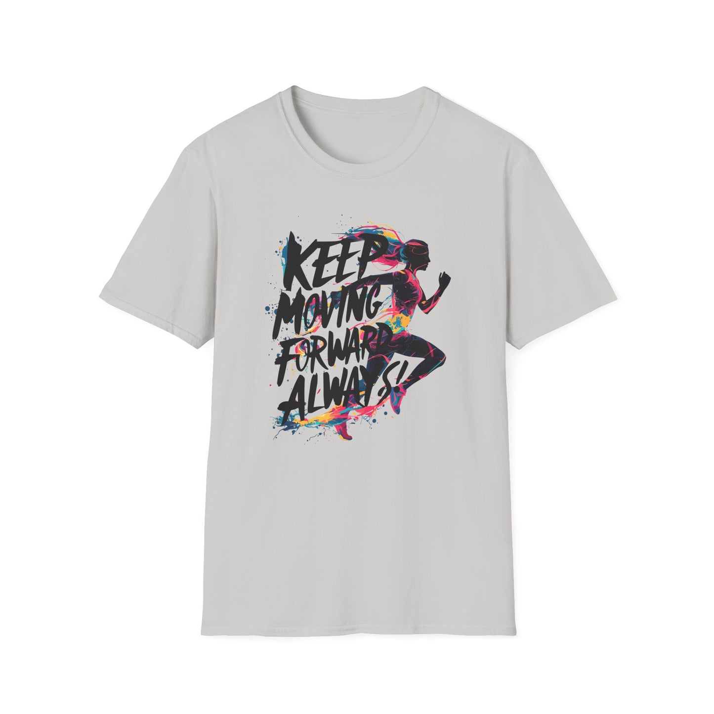 Keep Moving Forword Always Unisex Softstyle T-Shirt