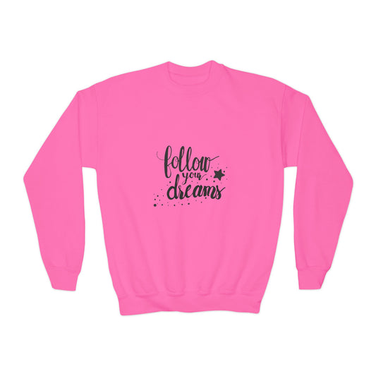 Follow Your Dreams Youth Crewneck Sweatshirt