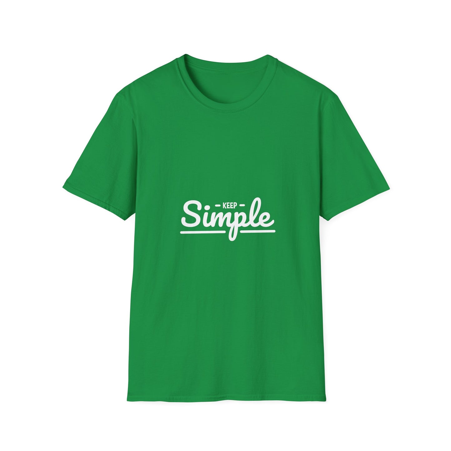 Keep Simple Unisex Softstyle T-Shirt