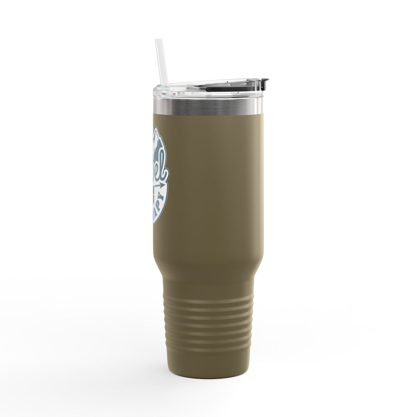 Travel Is My Therapy Insulated Travel Mug, 40oz