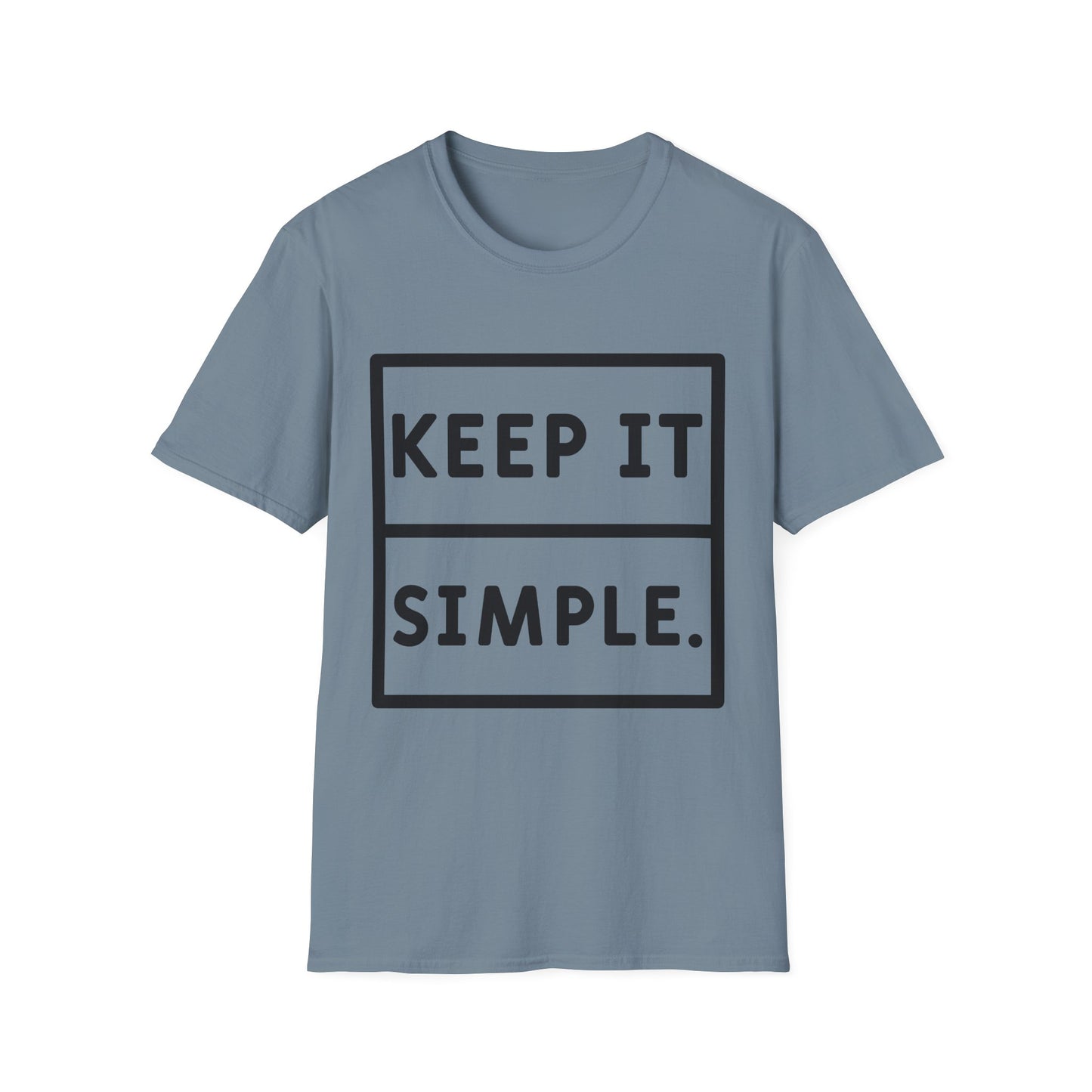 Keep It Simple Unisex Softstyle T-Shirt
