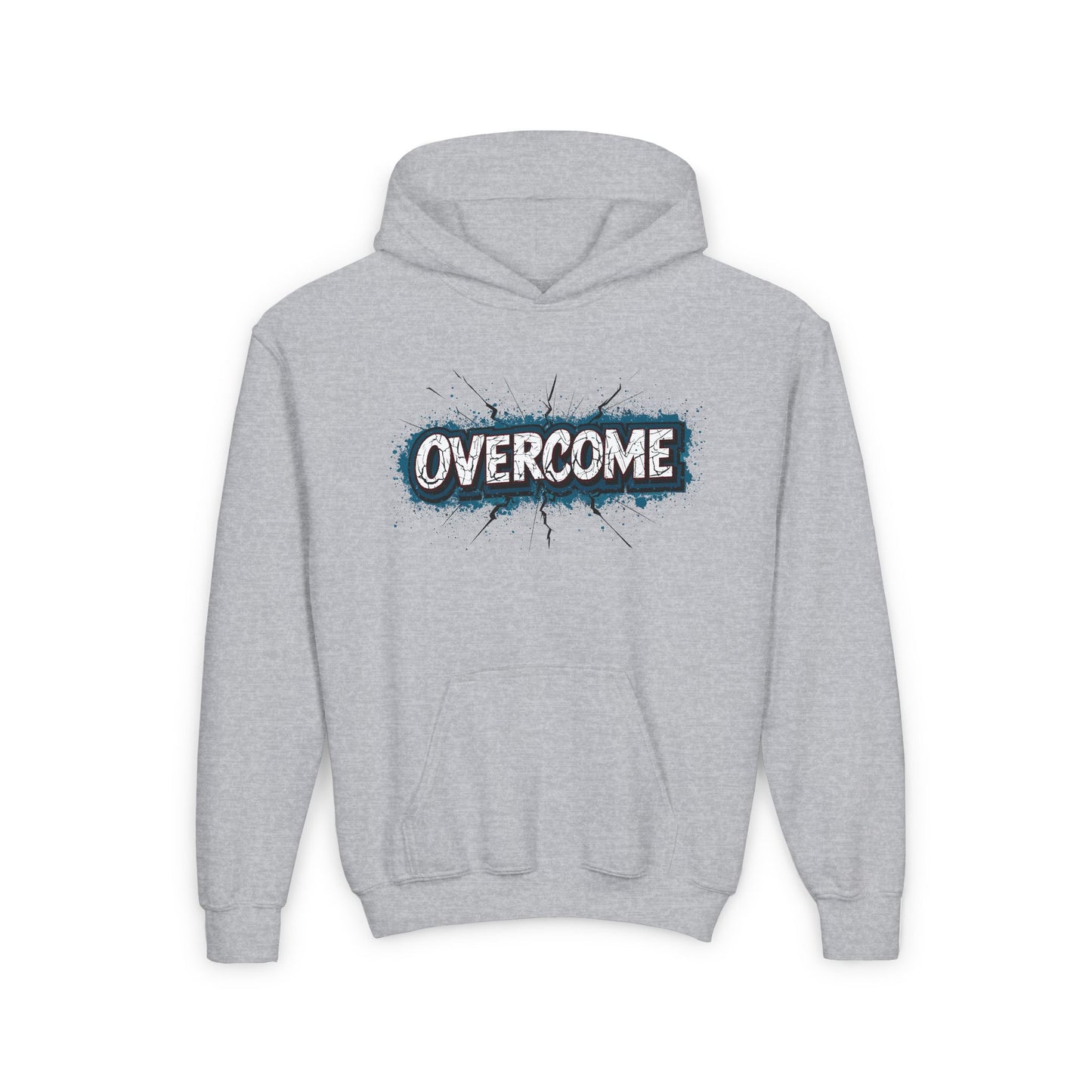 Overcome Youth Heavy Blend Hooded Sweatshirt