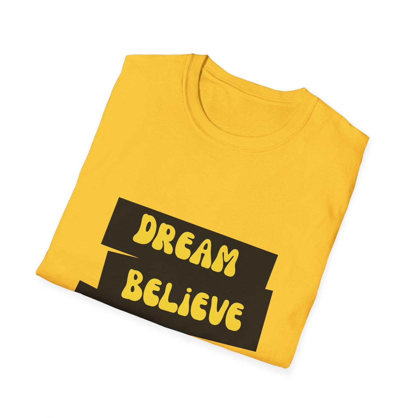 Dream Believe Plan Execute Unisex Softstyle T-Shirt