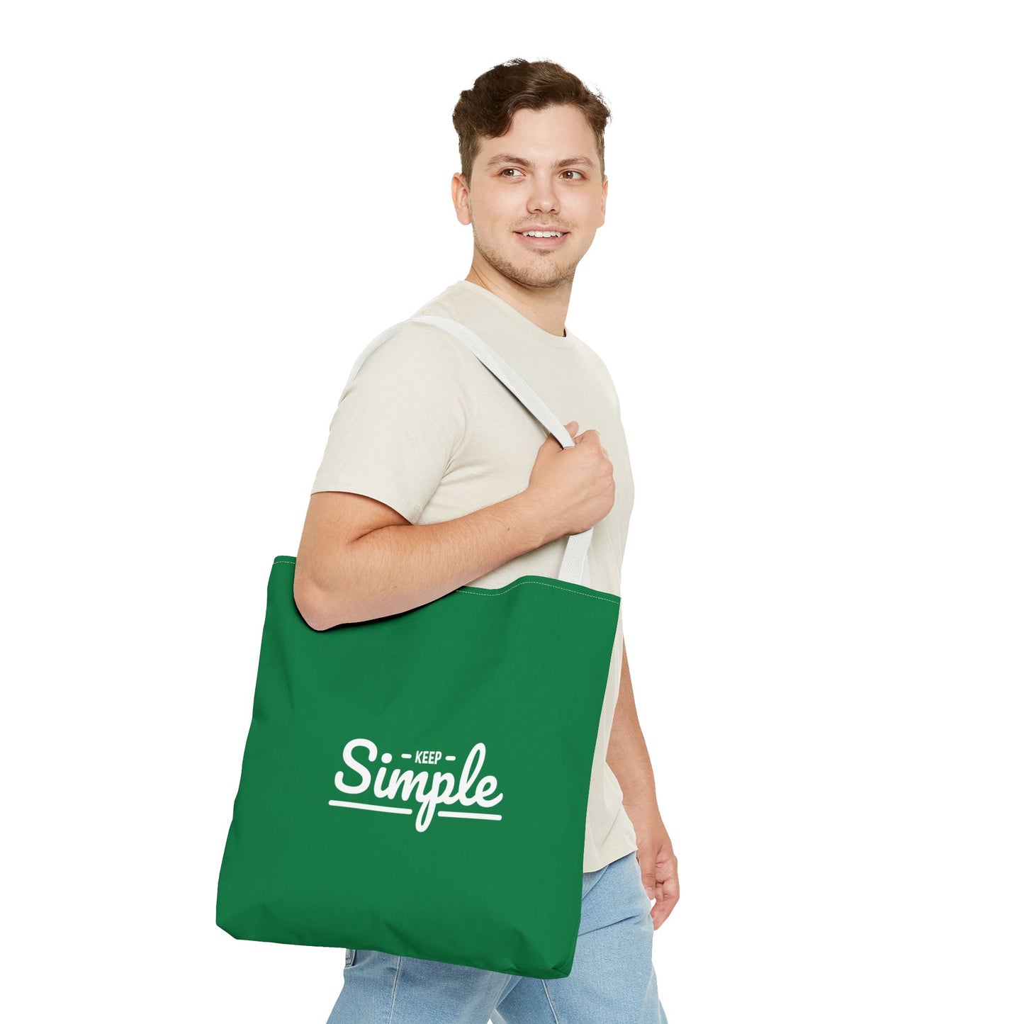 Keep Simple Tote Bag (AOP)