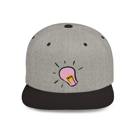 Inspire Idea Bulb Flat Bill Snapback