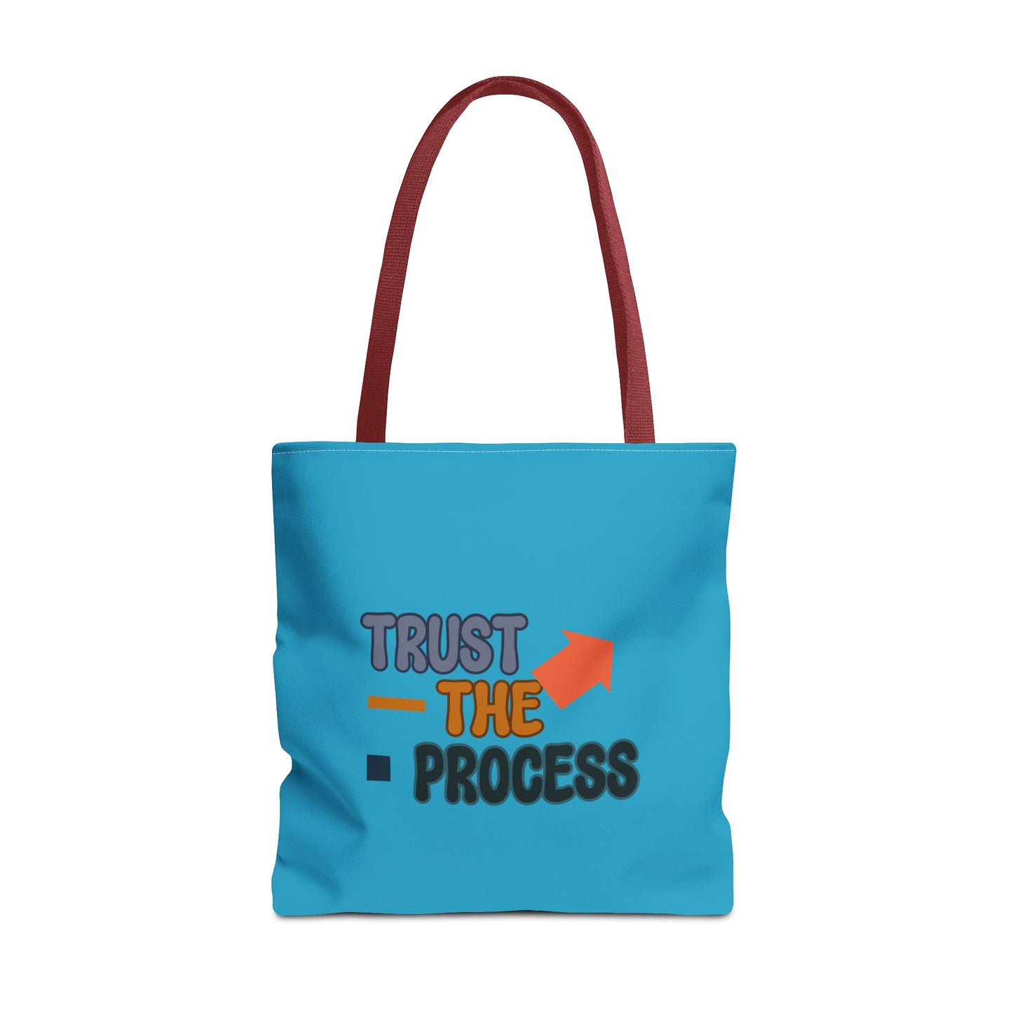 Trust The Process Tote Bag (AOP)