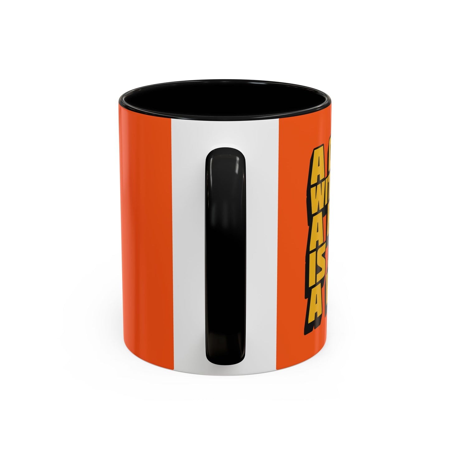 A Goal Without A Plan Is Just A Wish Accent Coffee Mug (11, 15oz)