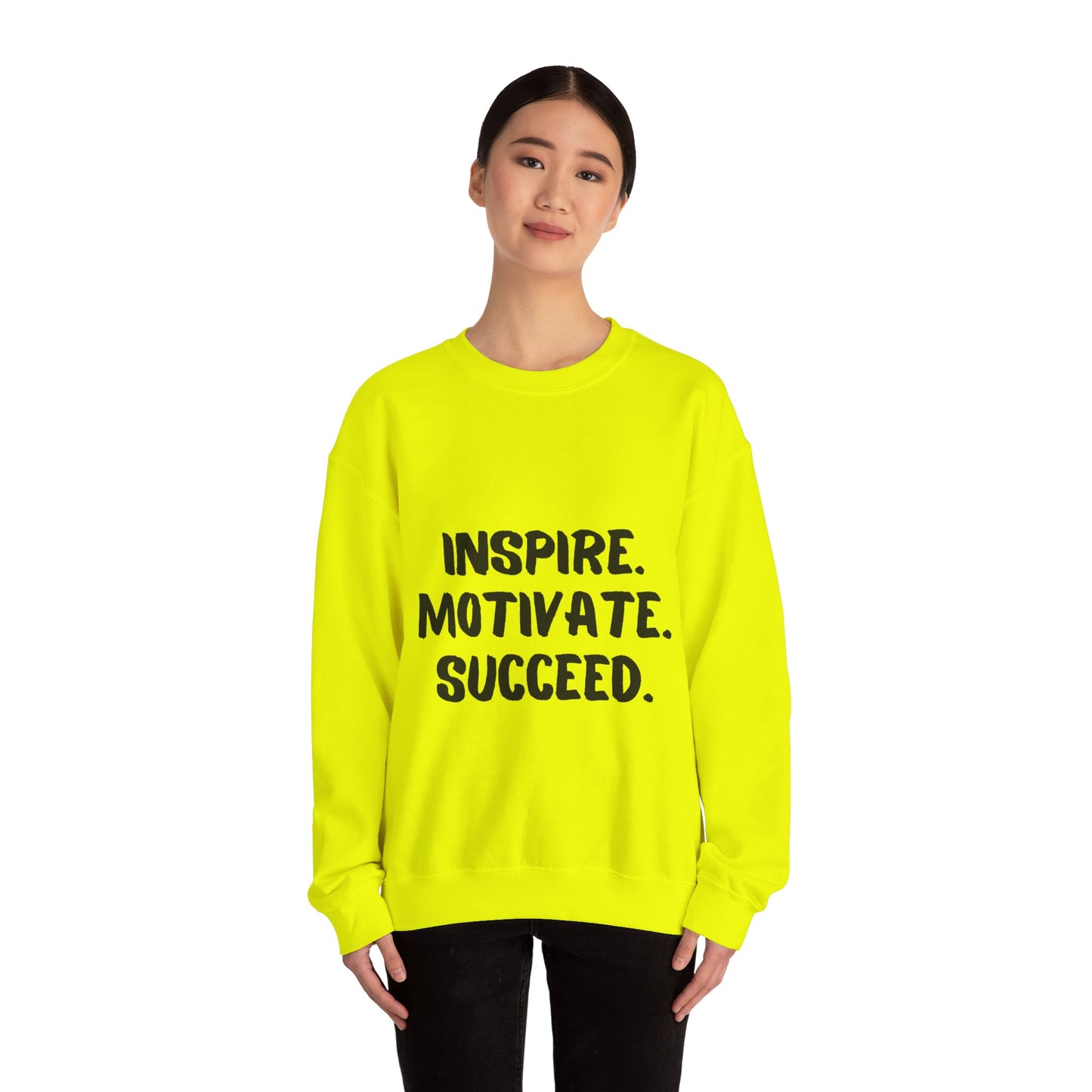 Inspire Motivate Succeed Unisex Heavy Blend™ Crewneck Sweatshirt