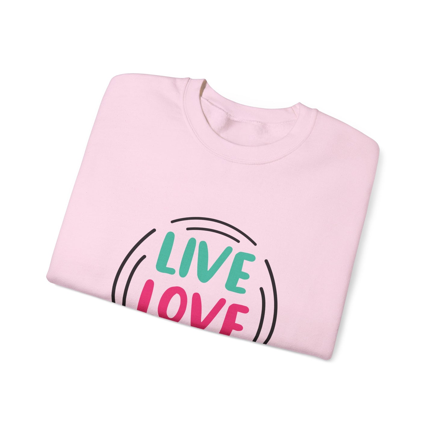 Live Love Laugh Unisex Heavy Blend™ Crewneck Sweatshirt