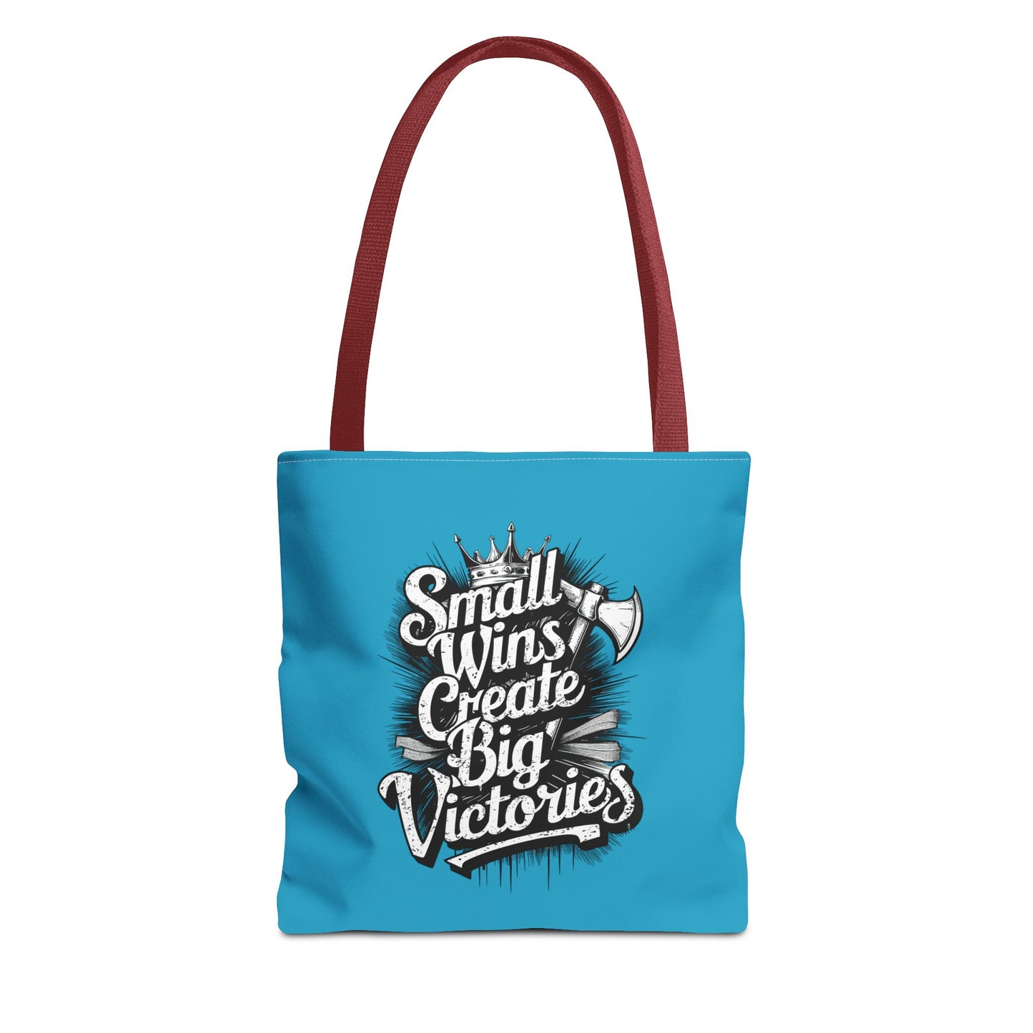 Small Wings Create Big Victories Tote Bag (AOP)