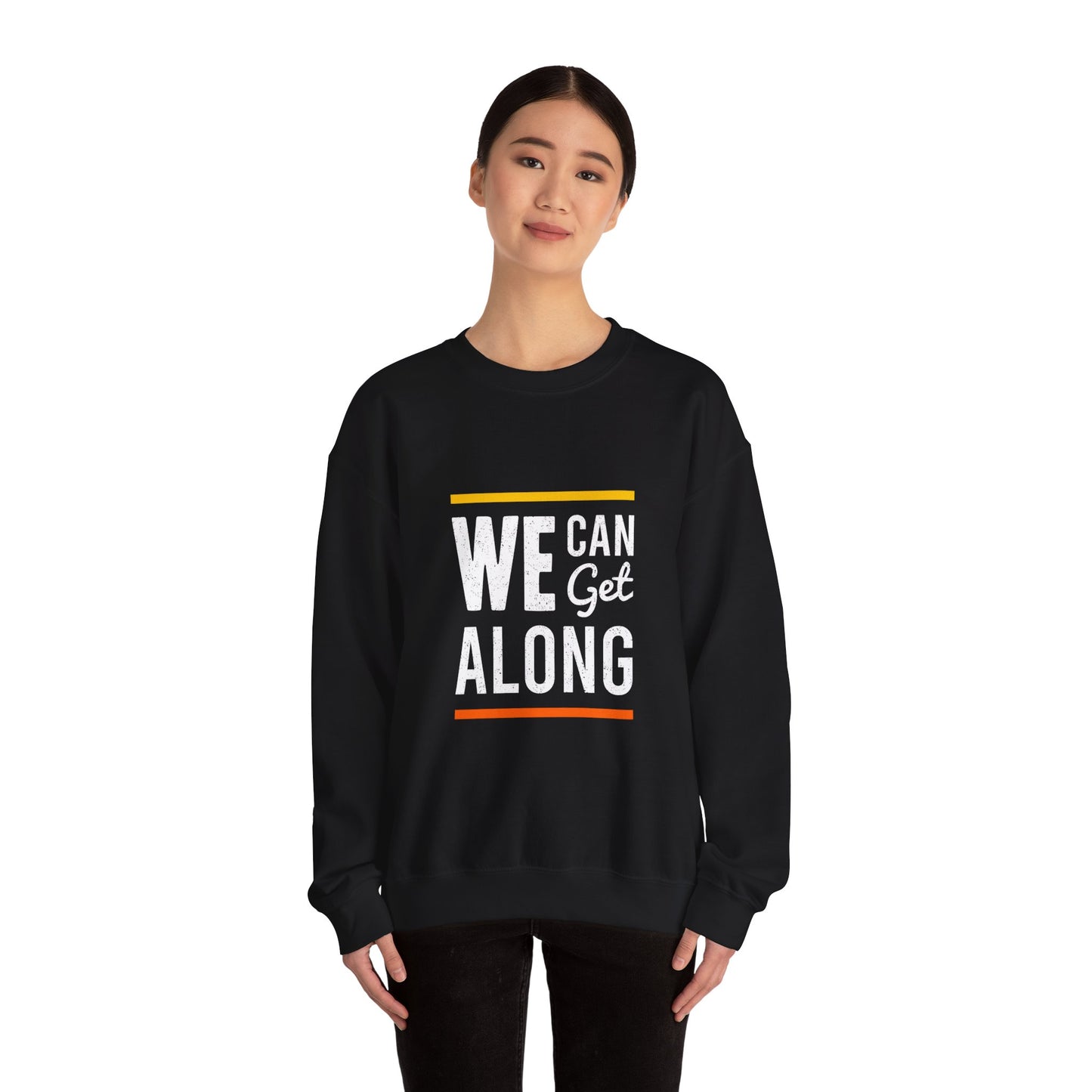 We Can Get Along Unisex Heavy Blend™ Crewneck Sweatshirt