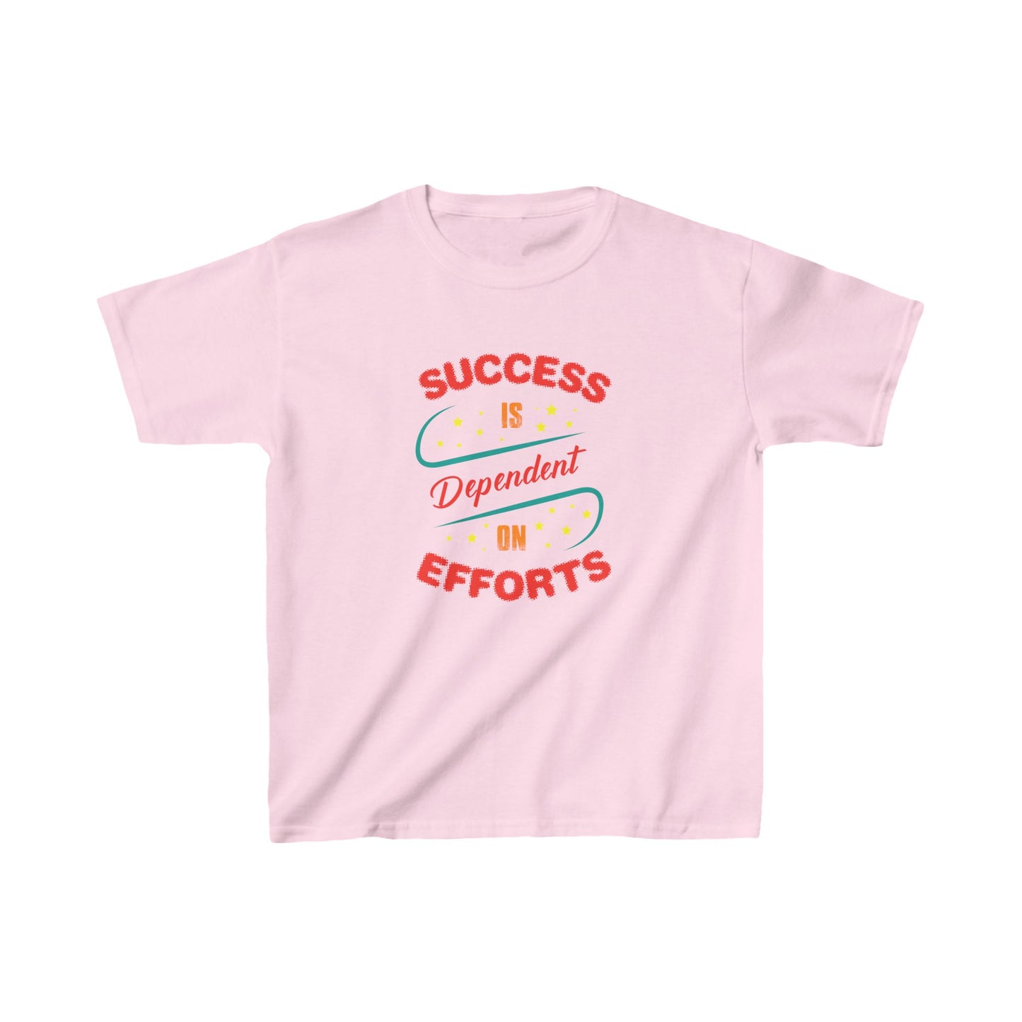 Success Is Dependent On Efforts  Kids Heavy Cotton™ Tee