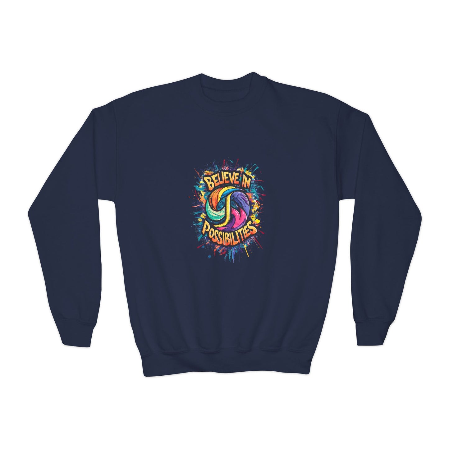 Believe In Possibilities Youth Crewneck Sweatshirt