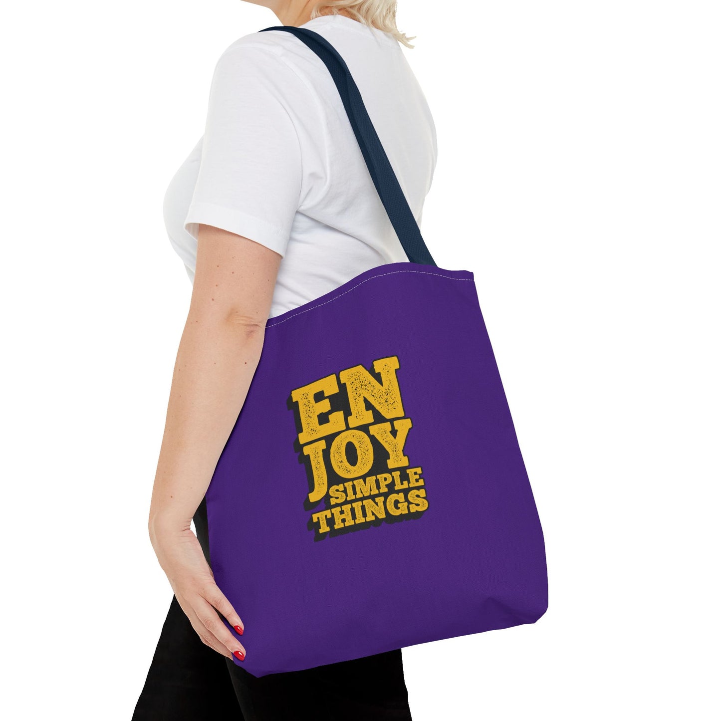 Enjoy Simple Things Tote Bag (AOP)