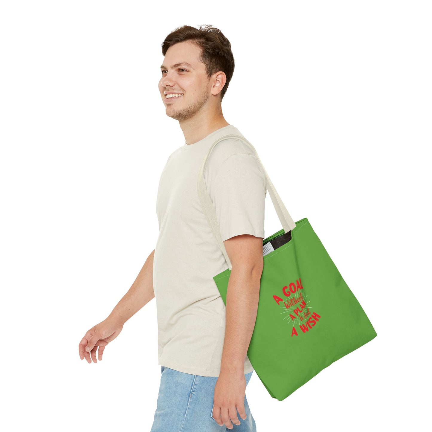 A Goal Without A Plan Is Just A Wish Tote Bag (AOP)