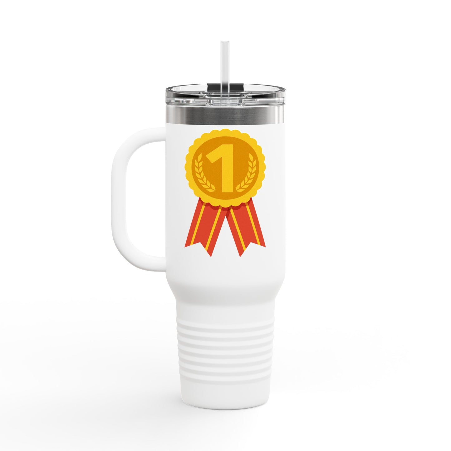 Gold Medal Symbol Insulated Travel Mug, 40oz