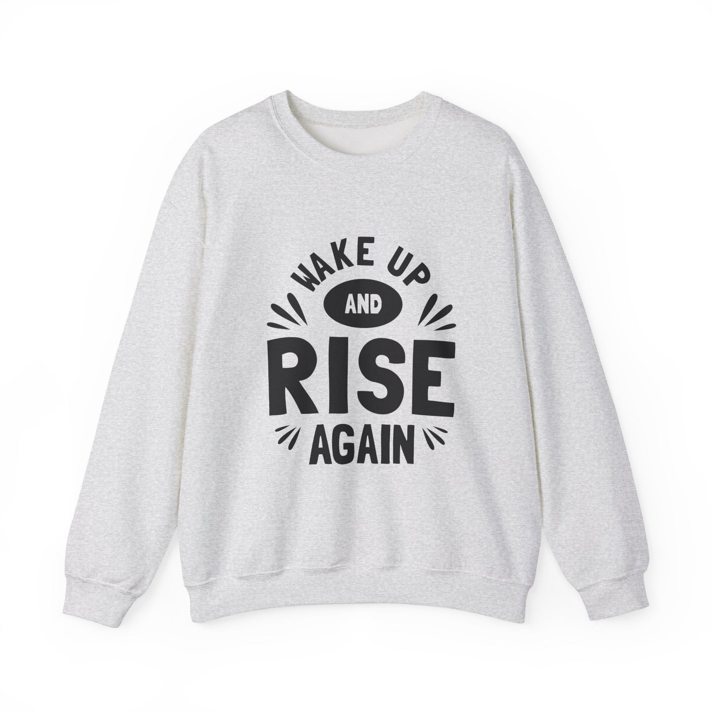 Wake Up And Rise Again Unisex Heavy Blend™ Crewneck Sweatshirt