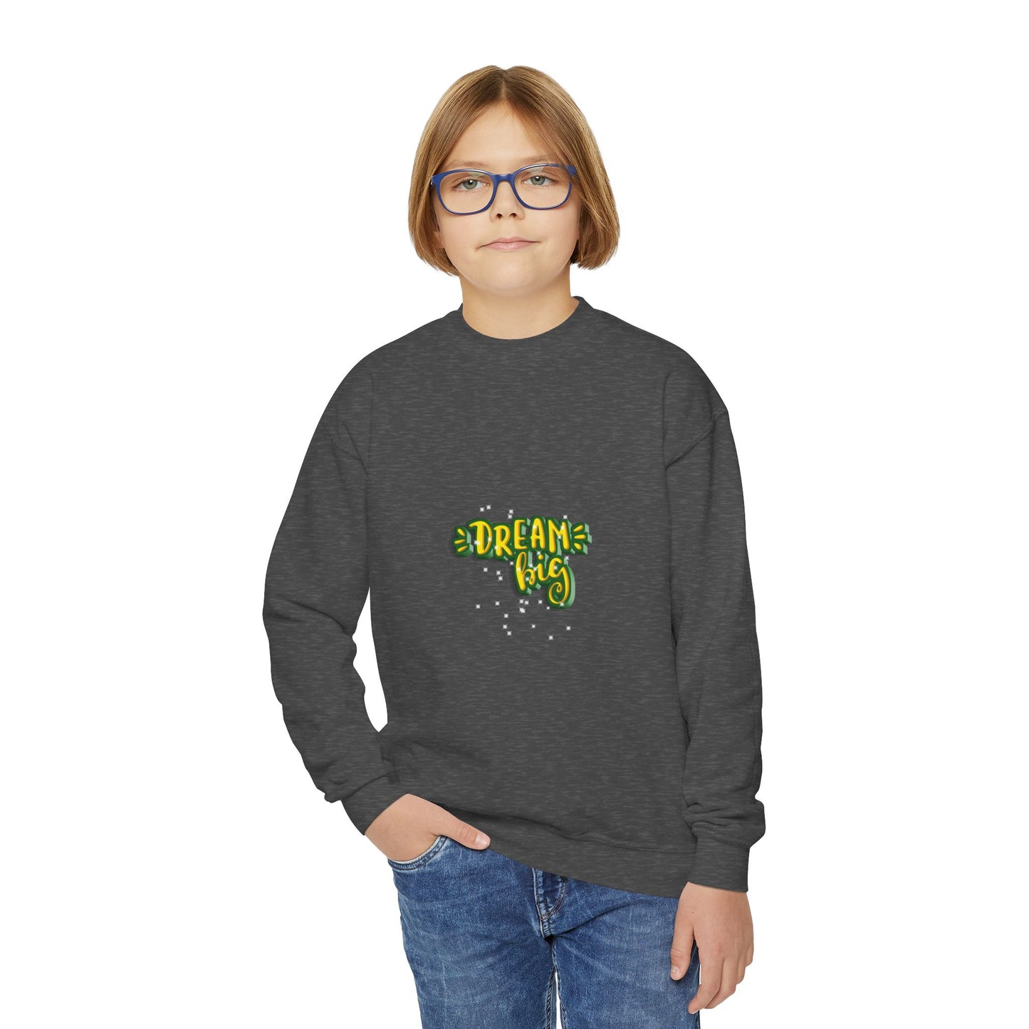 Dream Big Youth Crewneck Sweatshirt