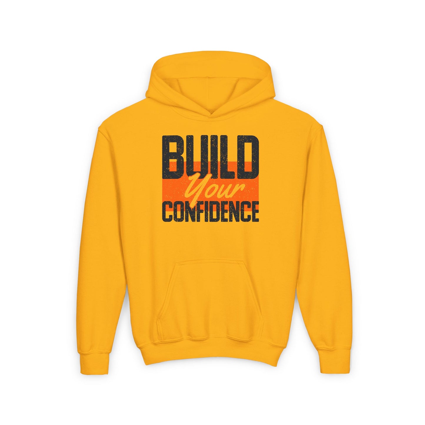 Build Your Confidence Youth Heavy Blend Hooded Sweatshirt