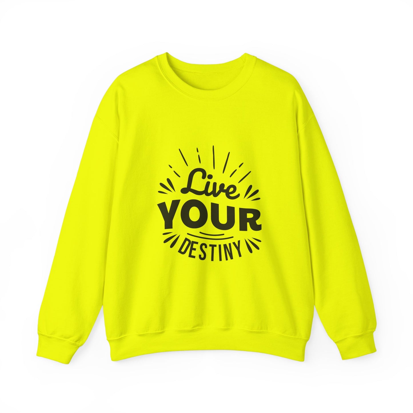 Live Your Destiny Unisex Heavy Blend™ Crewneck Sweatshirt