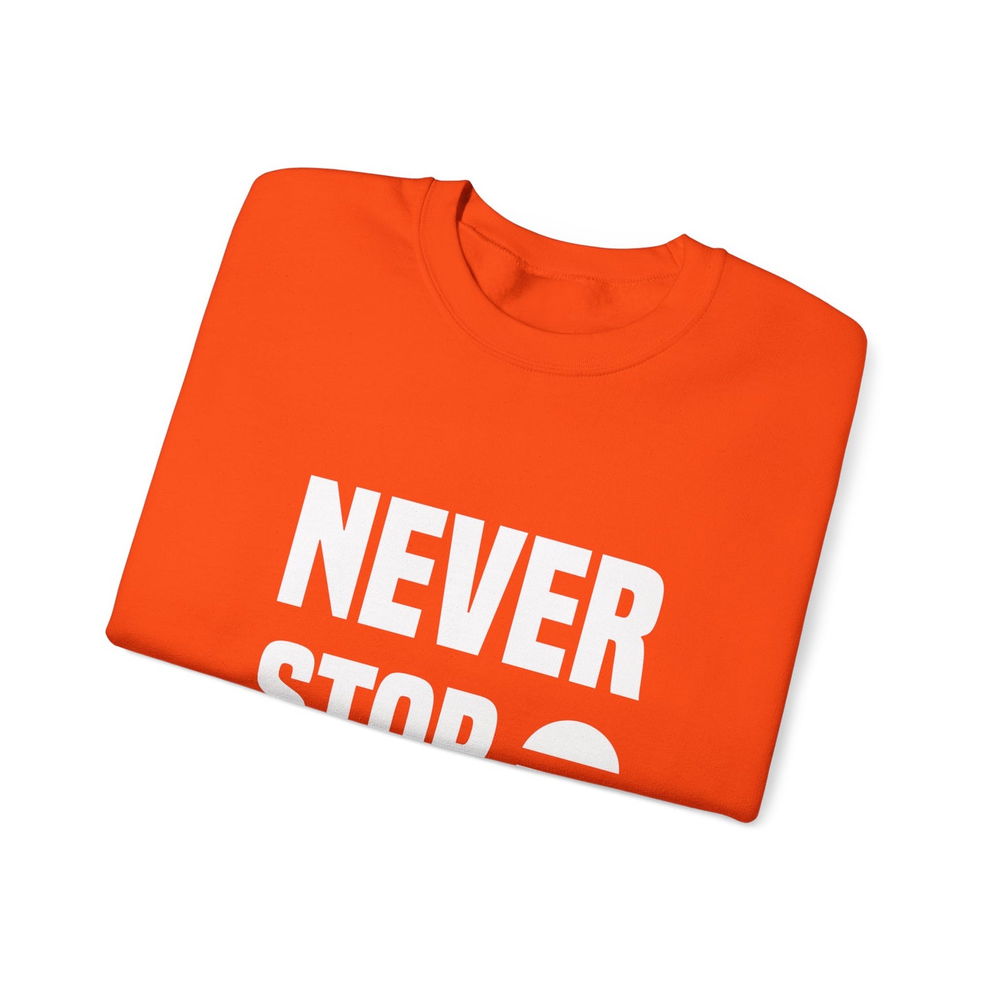 Never Stop Dreaming Unisex Heavy Blend™ Crewneck Sweatshirt