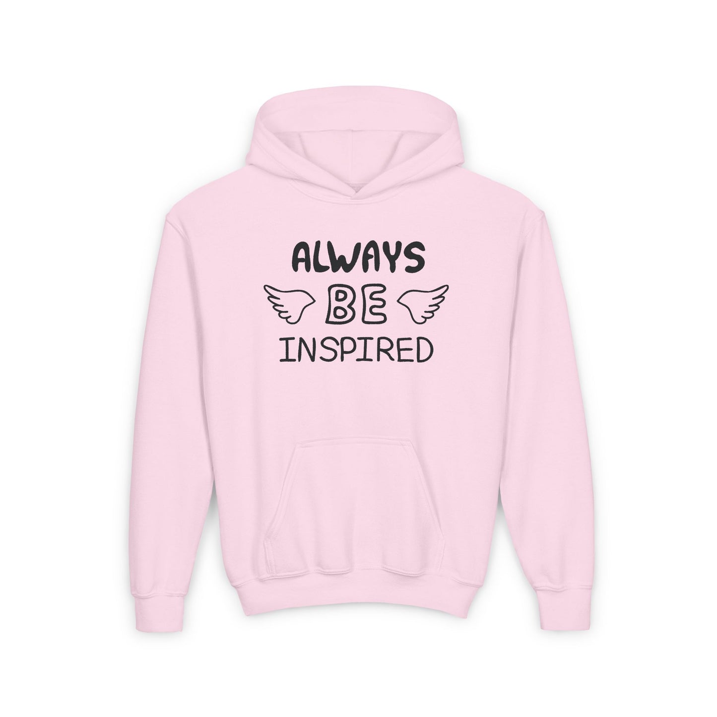 Always Be Inspired Youth Heavy Blend Hooded Sweatshirt