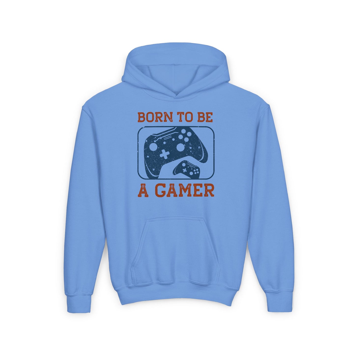 Born To Be A Gamer Youth Heavy Blend Hooded Sweatshirt