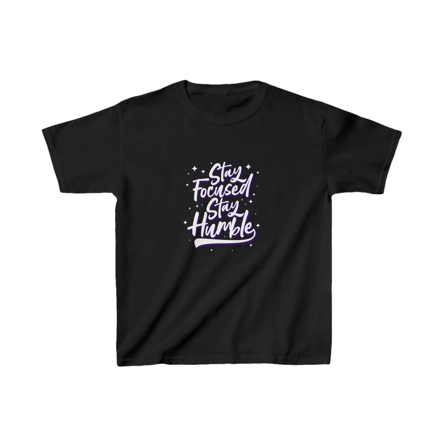 Stay Focused Stay Humble Kids Heavy Cotton™ Tee