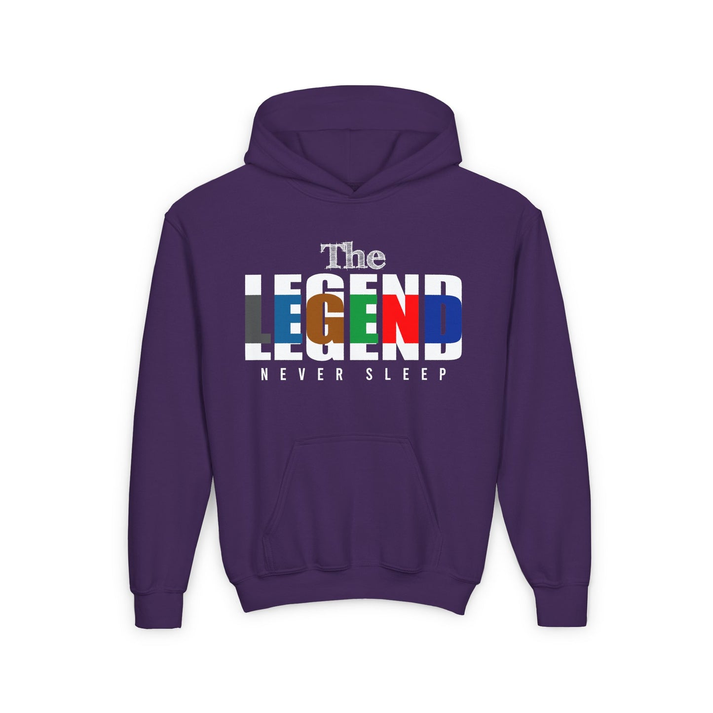 The Legend Youth Heavy Blend Hooded Sweatshirt