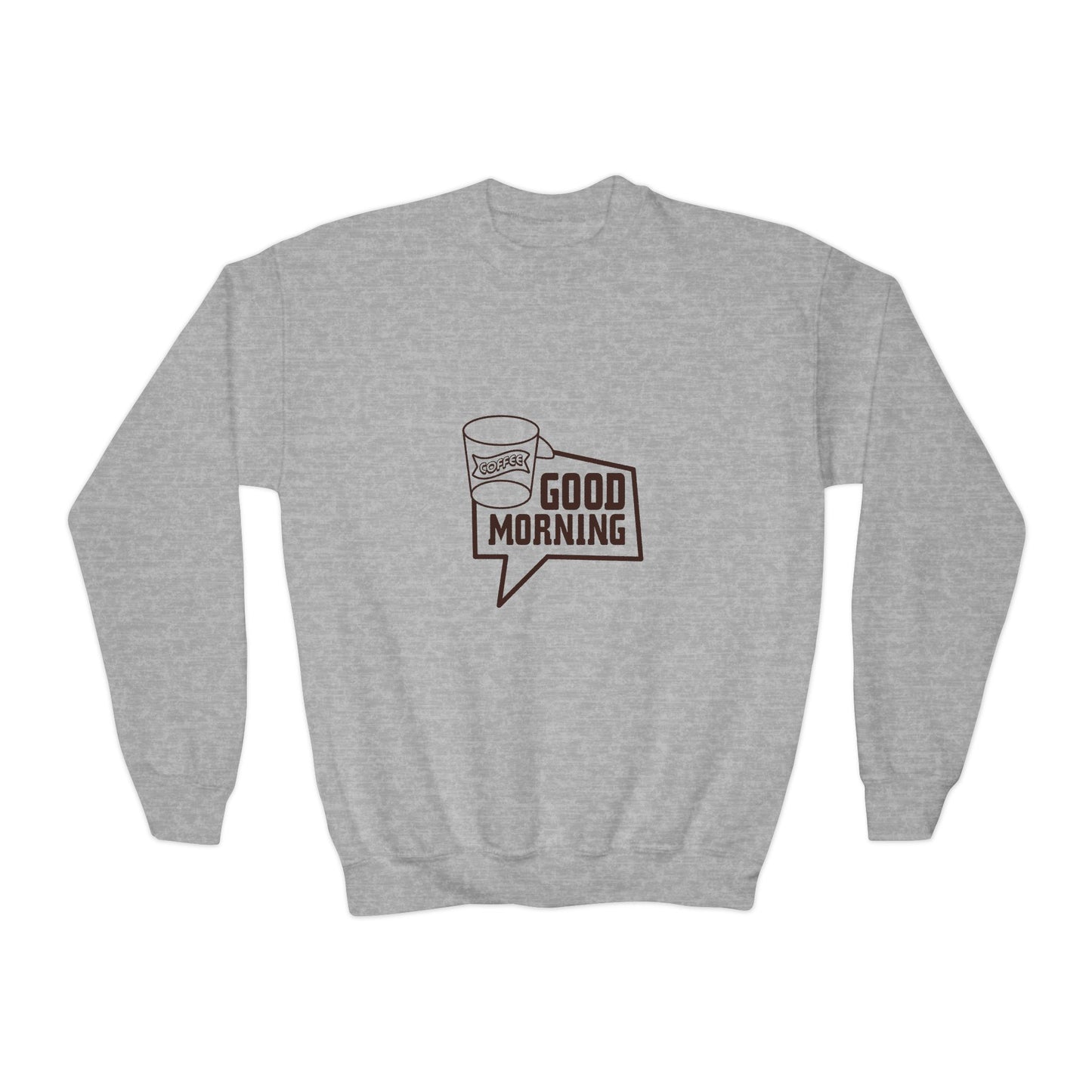Good Morning Youth Crewneck Sweatshirt