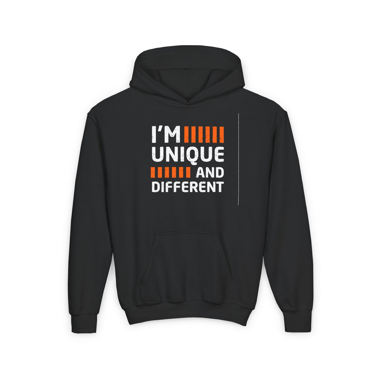 I'm Unique And Different Youth Heavy Blend Hooded Sweatshirt