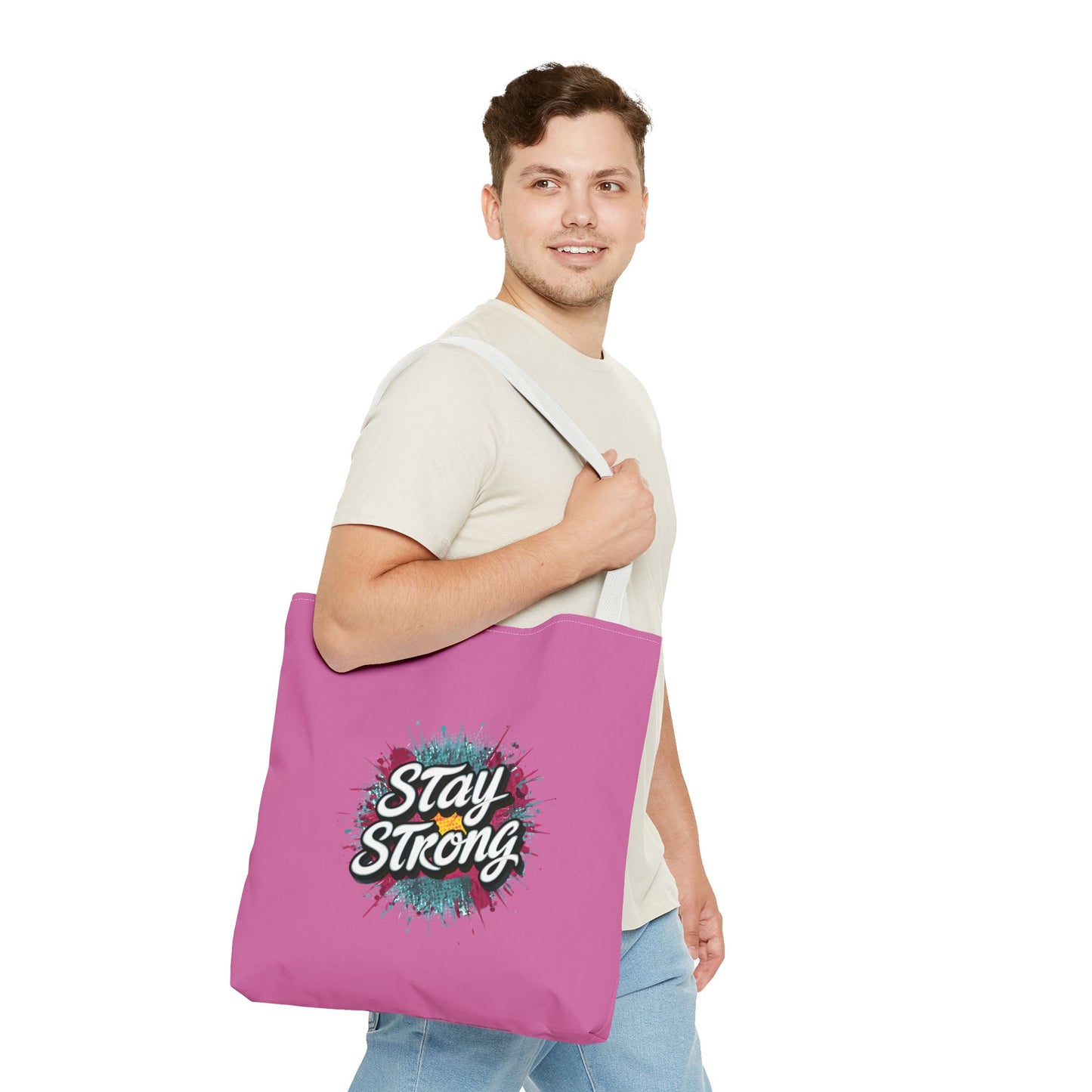 Stay Strong Tote Bag (AOP)