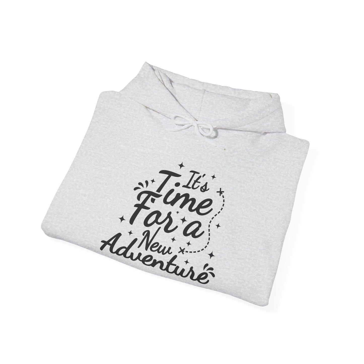 It's Time For A New Adventure Unisex Heavy Blend™ Hooded Sweatshirt