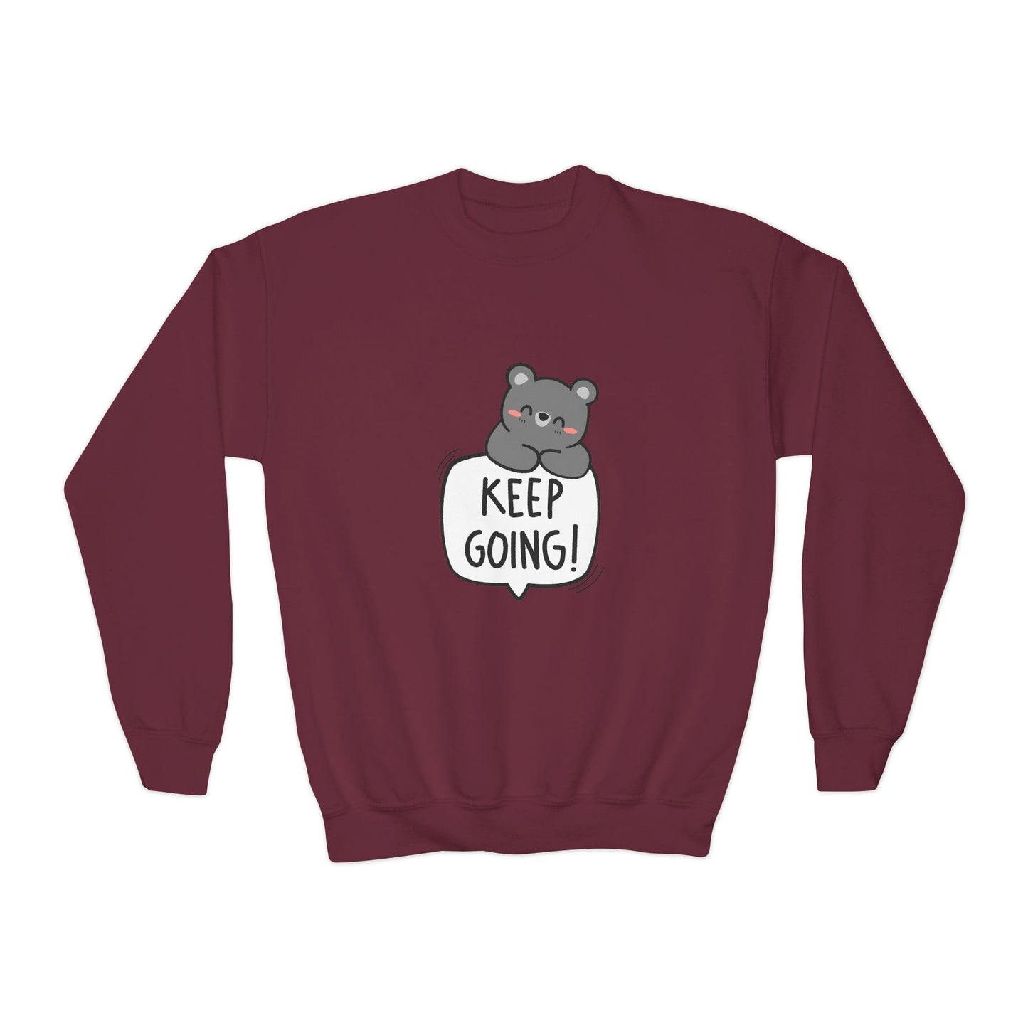 Keep Going Youth Crewneck Sweatshirt