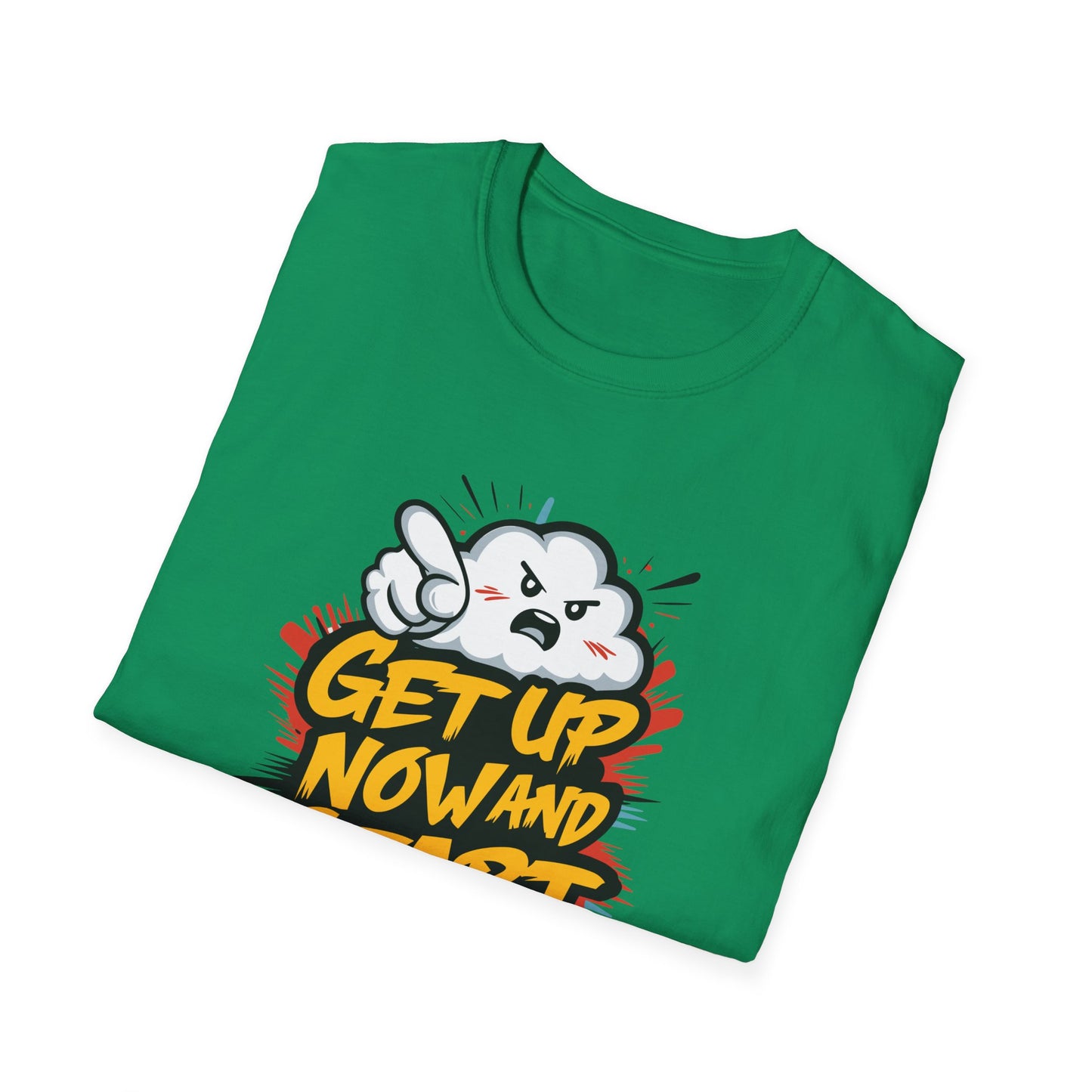 Get Up Now And Start Away!! Unisex Softstyle T-Shirt