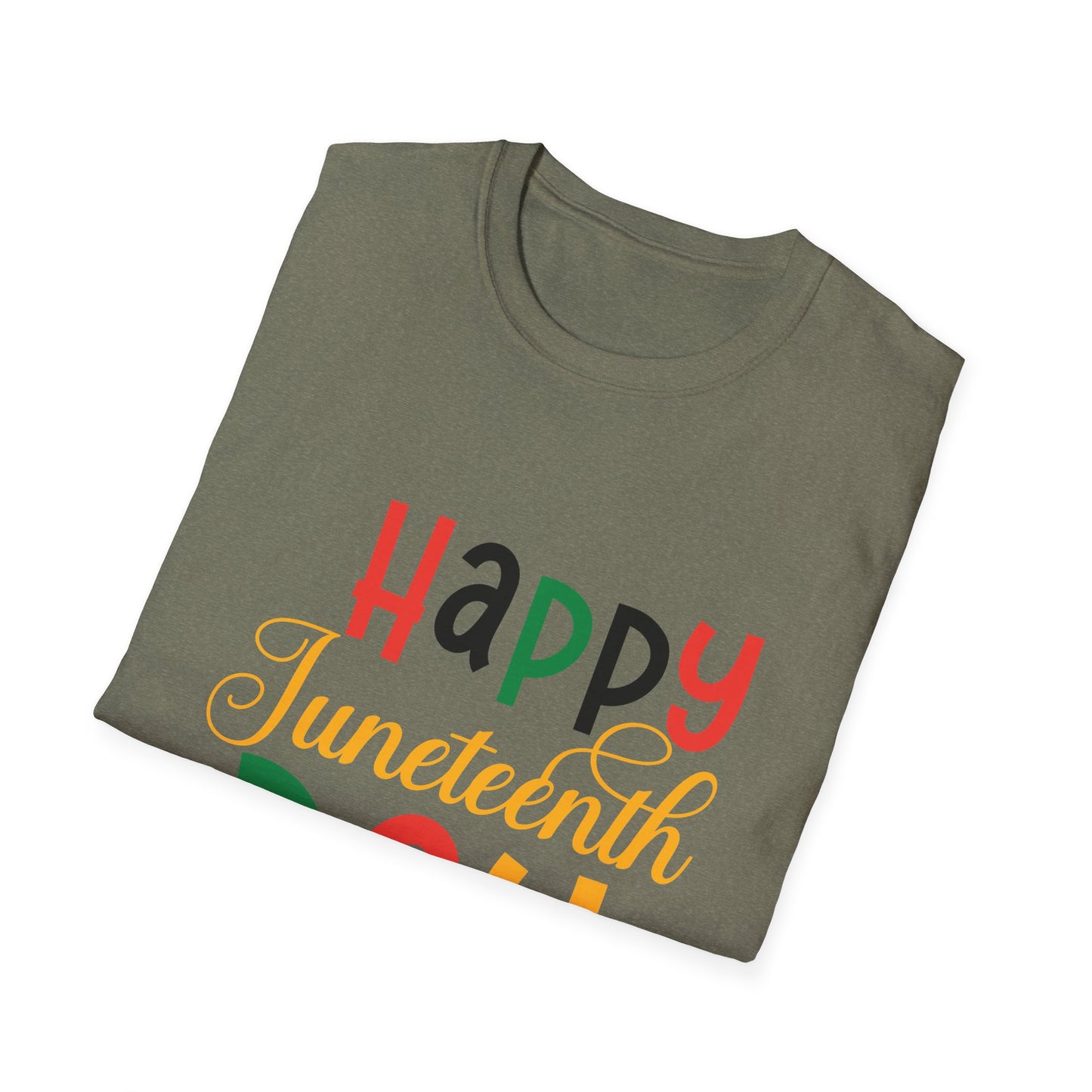 Happy Juneteenth Day Unisex Softstyle T-Shirt