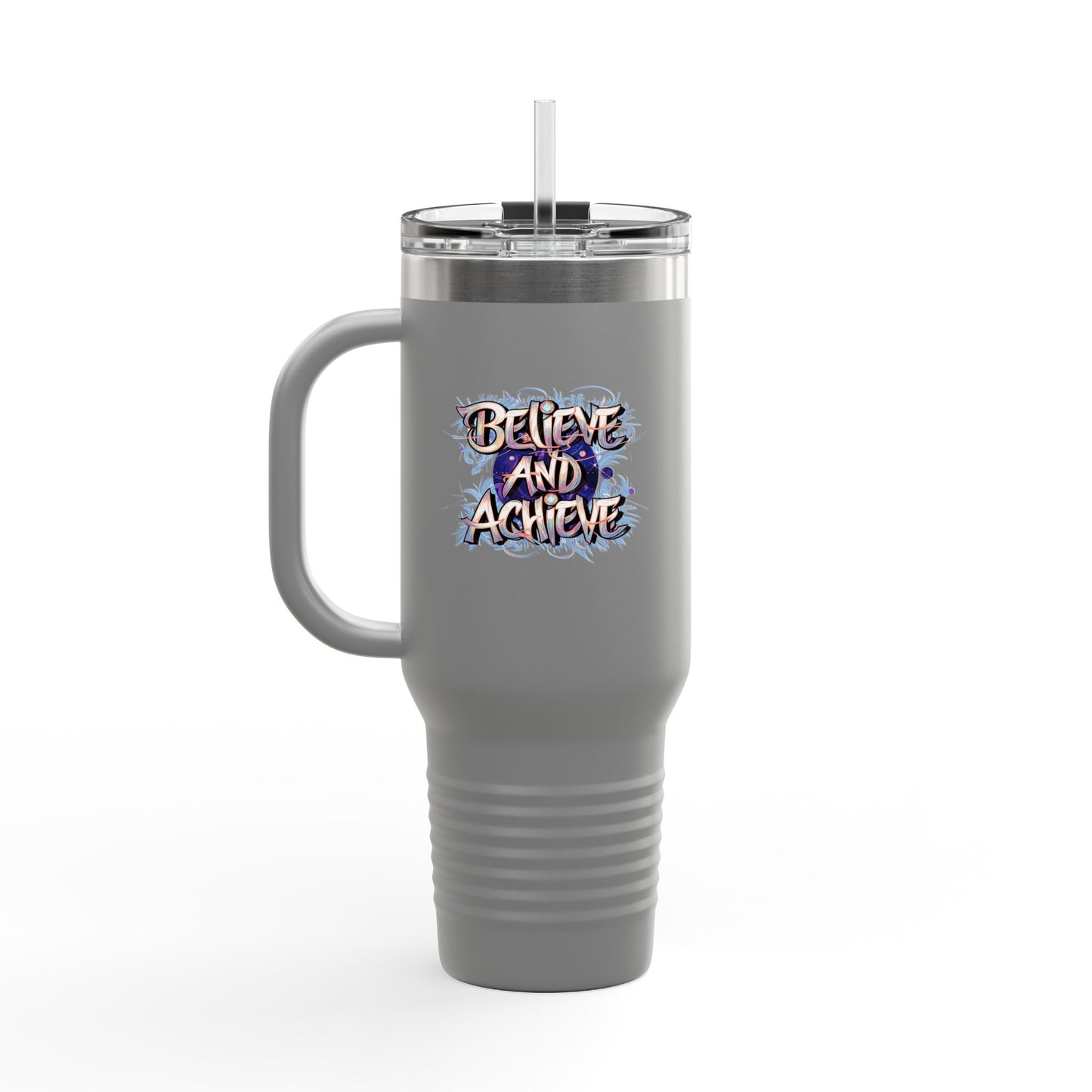 Believe And Achieve Insulated Travel Mug, 40oz