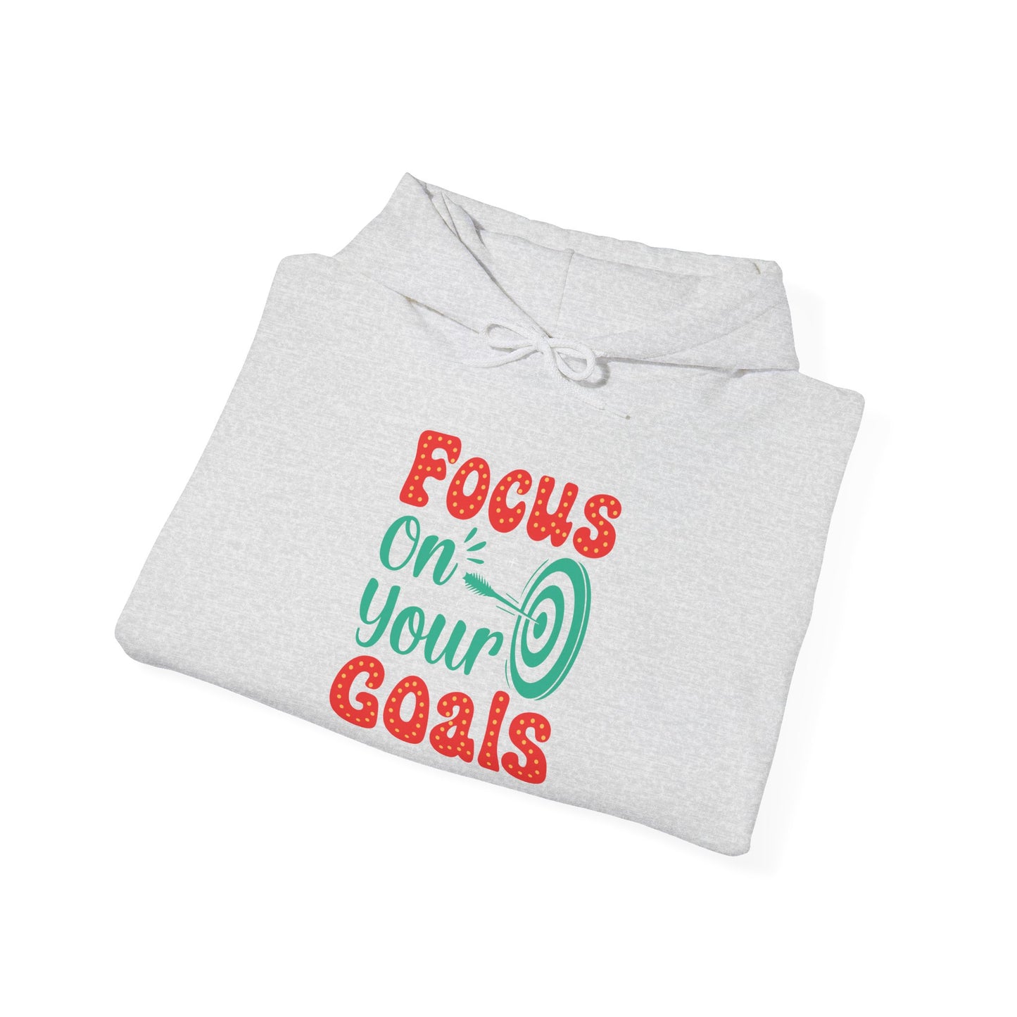 Focus On Your Goals Unisex Heavy Blend™ Hooded Sweatshirt