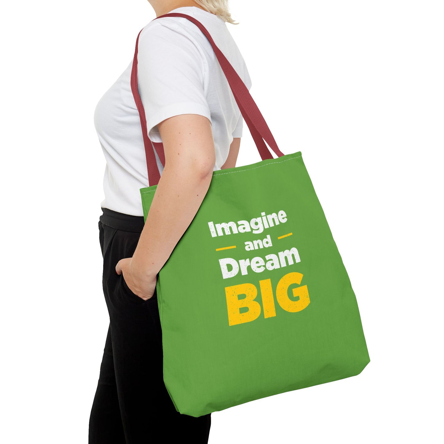 Imagine And Dream Big Tote Bag (AOP)