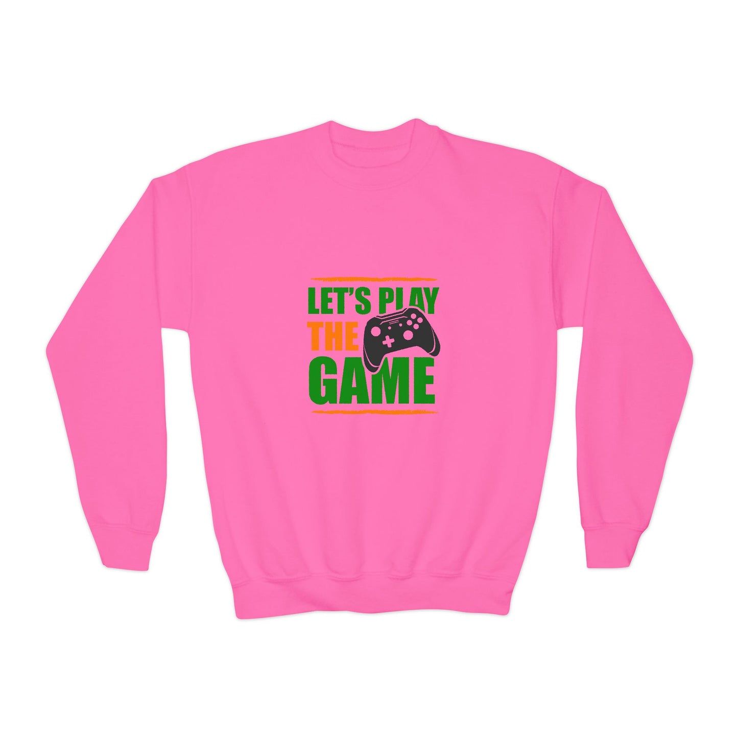 Let's Play The Game Youth Crewneck Sweatshirt