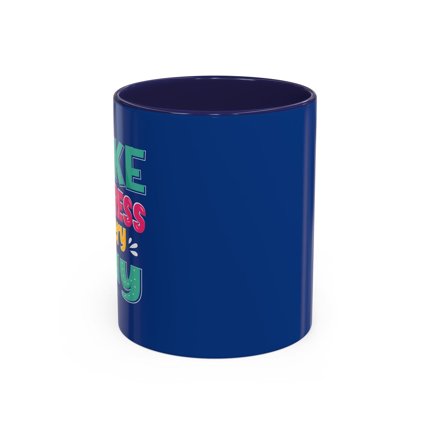 Make Progress Every Day  Accent Coffee Mug (11, 15oz)